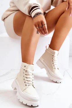 Damskie Trapery|Botki Sznurowane><noscript><img width=