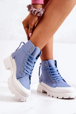 Damskie Trapery|Botki Sznurowane><noscript><img width=