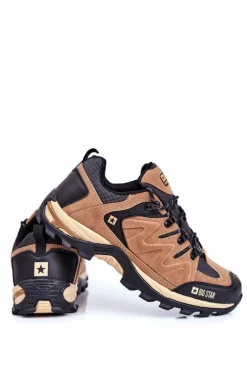 New Big Star Shoes Trekkingowe Męskie Buty Big Star Outdoor Camel GG174280