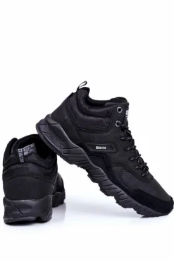 Online Big Star Shoes Trekkingowe Męskie Buty Big Star Outdoor Czarne GG174409