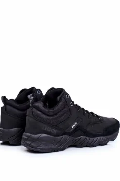 Online Big Star Shoes Trekkingowe Męskie Buty Big Star Outdoor Czarne GG174409