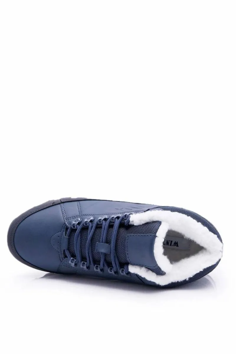 Obuwie Trekkingowe Męskie>Boto Trekkingowe Męskie Buty Wysokie Outdoor Granat Noriginals