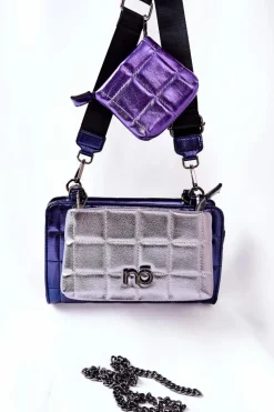 Torebki Nobo|Listonoszki></noscript>Nobo Wielofunkcyjna Pikowana Torebka Listonoszka NBAG-K1300 Niebieska