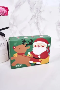 Skarpetki|Skarpetki>Boto Świąteczny Zestaw Skarpetek Dziecięcych Z Pingwinem