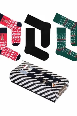 Online Świąteczny Zestaw Skarpetek Męskich 3-Pak Skarpetki|Skarpetki