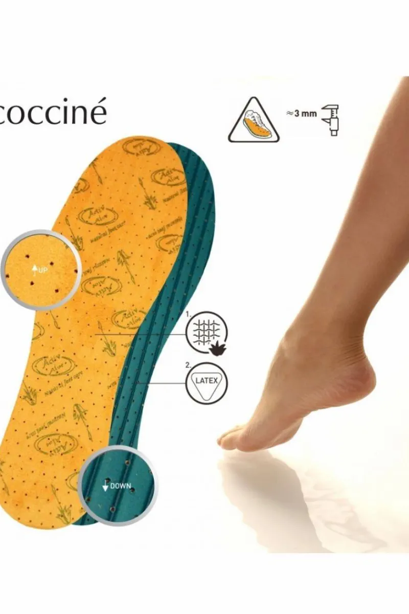 Wkładki>pielęgnacja obuwia Coccine Wkładki Coccine Z Wyciągiem Z Aloesu Dla Dzieci Do Wycinania 19-35