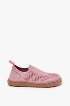 Sale Wsuwane Kapcie Barefoot Dziecięce Różowe Mariselle Dzieci Dziewczęce|Barefoot