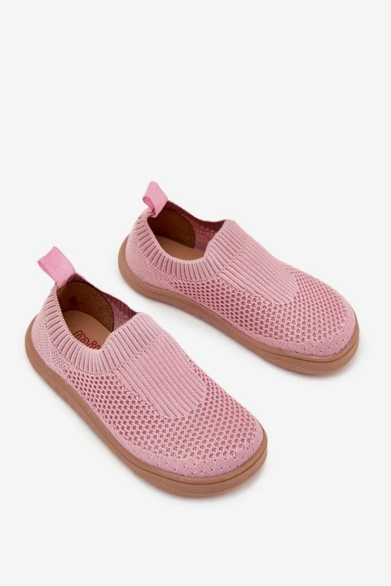 Sale Wsuwane Kapcie Barefoot Dziecięce Różowe Mariselle Dzieci Dziewczęce|Barefoot