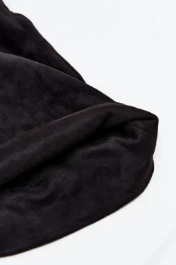 Kozaki Ocieplane|Kozaki Na Szpilce></noscript>Boto Wsuwane Kozaki Damskie Na Szpilce Z Eko Zamszu Czarne Noretta Czarny