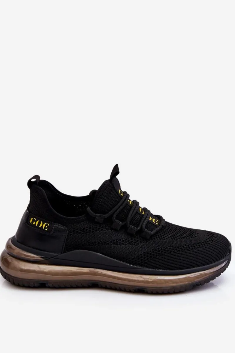 GOE Wsuwane Męskie Buty Sportowe LL1N4024 Czarne
