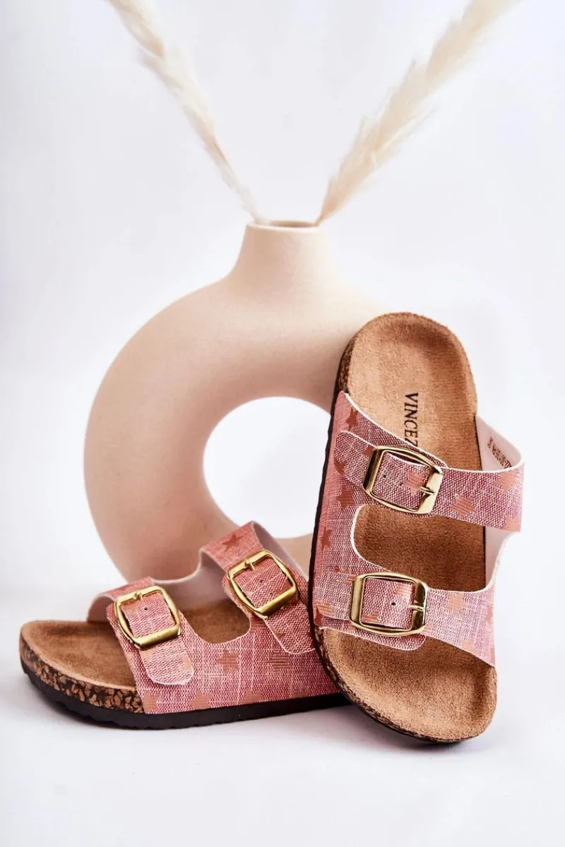 Chłopięce|Dziewczęce>Buty damskie Vinceza Wygodne Dziecięce Klapki Czerwone Ander