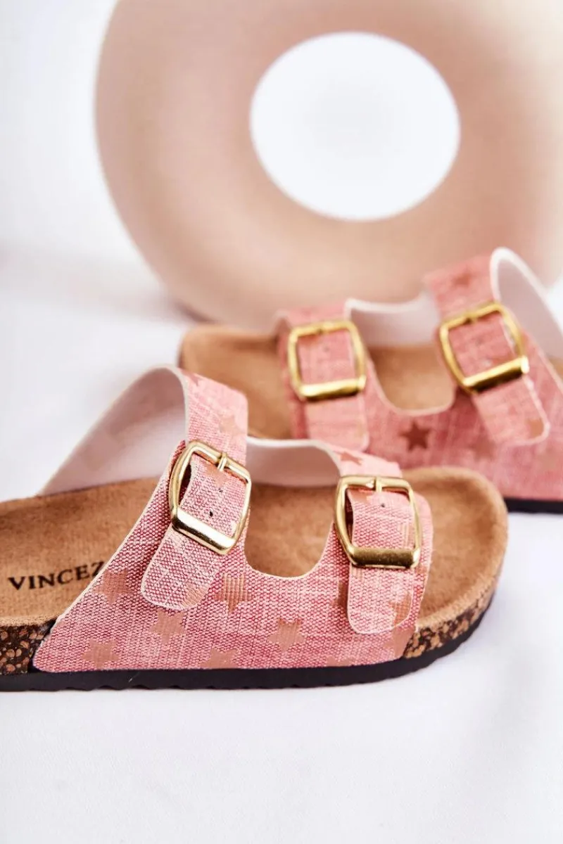 Chłopięce|Dziewczęce>Buty damskie Vinceza Wygodne Dziecięce Klapki Czerwone Ander