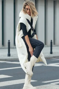 Botki Zimowe Damskie|Brązowe I Beżowe Botki><noscript><img width=