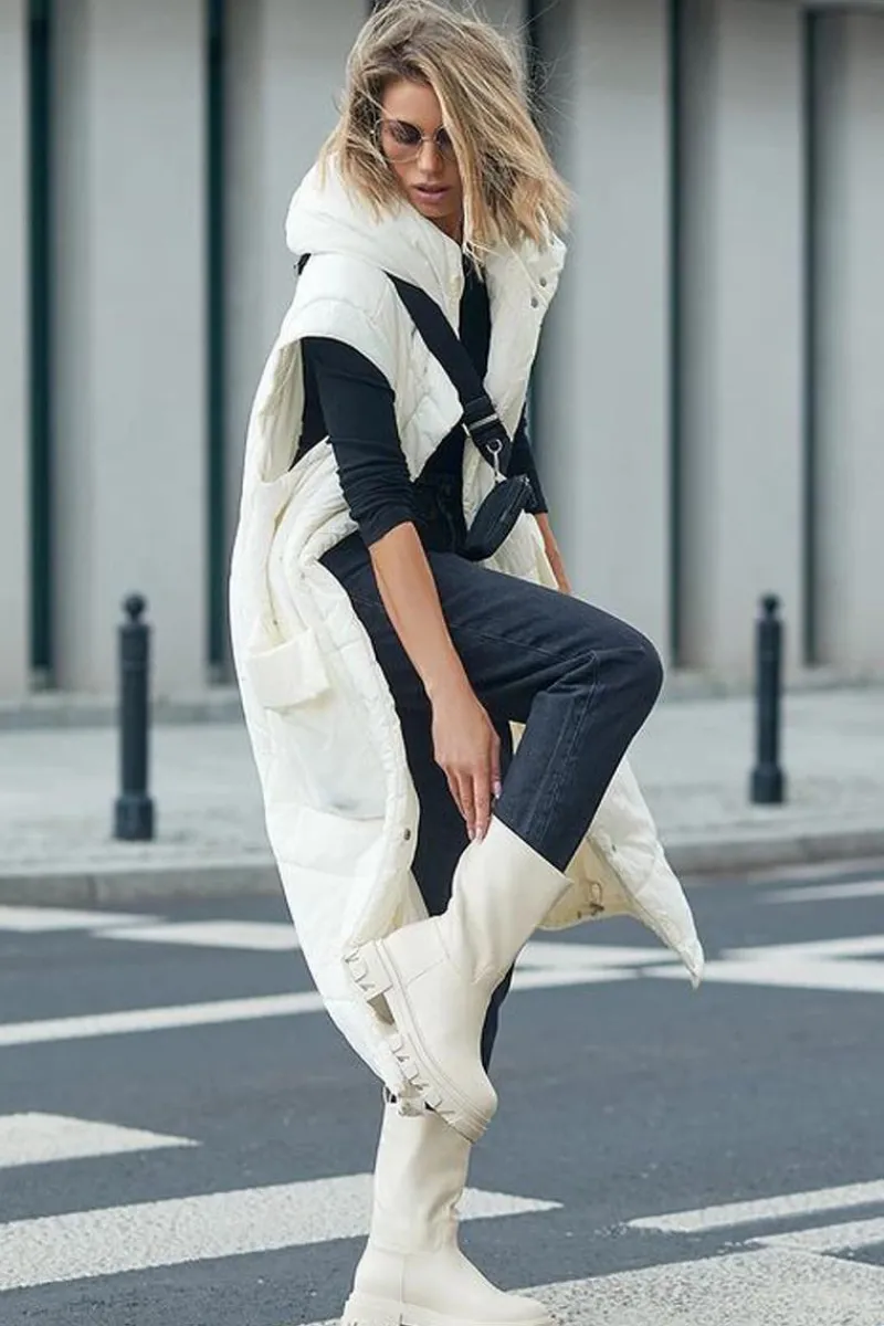 Botki Zimowe Damskie|Brązowe I Beżowe Botki>Damskie buty S.Barski Wysokie Botki Na Traperze Beżowe Loren