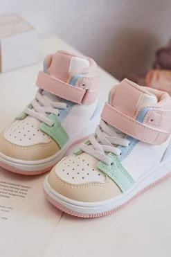 Chłopięce|Dziewczęce>Boto Wysokie Dziecięce Buty Sportowe Multikolor Teredite