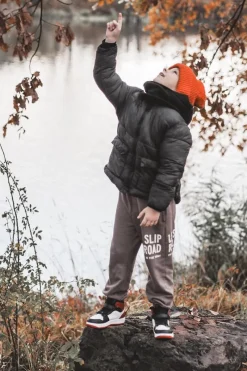 Online Boto Wysokie Dziecięce Buty Sportowe Biało-Czerwone Teredite Biały