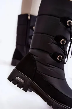 Śniegowce Damskie|Kozaki Płaskie><noscript><img width=