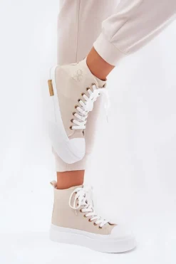 Trampki Damskie Wysokie><noscript><img width=