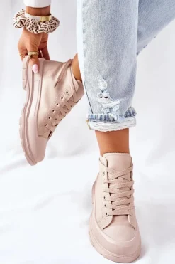 Trampki Damskie Wysokie><noscript><img width=