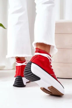 Trampki Damskie Wysokie><noscript><img width=