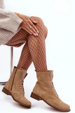 Botki Skórzane|Botki Sznurowane><noscript><img width=