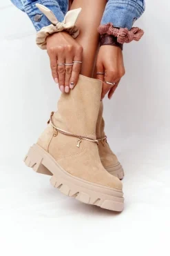 Botki Wiosenne|Brązowe I Beżowe Botki><noscript><img width=