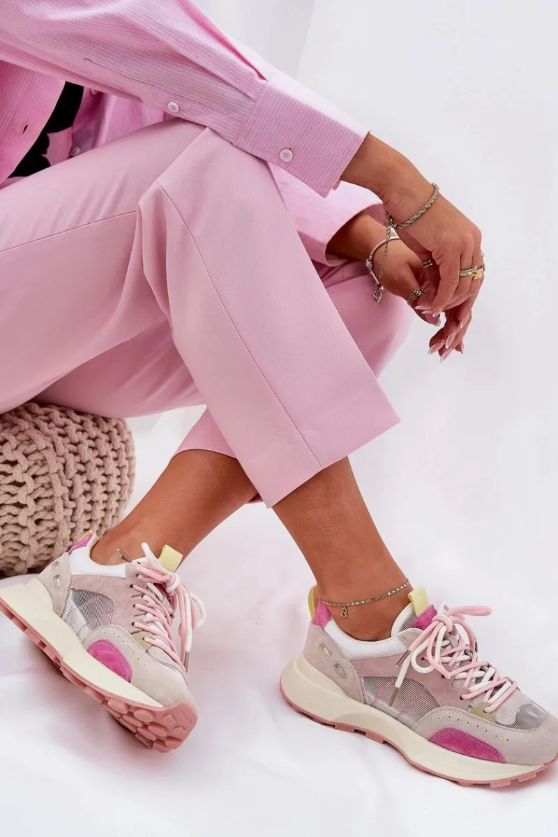 Discount Buty damskie Vinceza Zamszowe Buty Sportowe Sneakersy Damskie Vinceza 66725 Multikolor