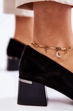 Czółenka Zamszowe|Czółenka Na Słupku><noscript><img width=