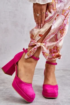 Czółenka Na Platformie|Czółenka Zamszowe><noscript><img width=