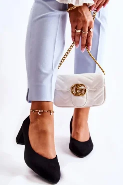 Czółenka Zamszowe|Czółenka Na Słupku><noscript><img width=