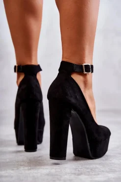 Czółenka Na Platformie|Czółenka Zamszowe><noscript><img width=