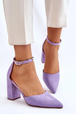 Czółenka Zamszowe|Czółenka Na Słupku><noscript><img width=