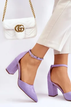 Czółenka Zamszowe|Czółenka Na Słupku><noscript><img width=