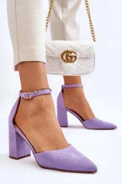 Czółenka Zamszowe|Czółenka Na Słupku><noscript><img width=