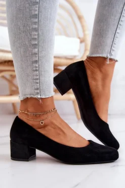 Czółenka Zamszowe|Czółenka Na Słupku><noscript><img width=