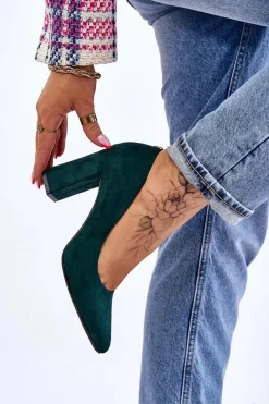 Czółenka Zamszowe|Czółenka Na Słupku><noscript><img width=