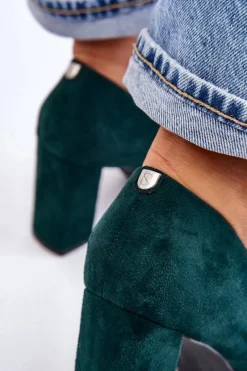 Czółenka Zamszowe|Czółenka Na Słupku><noscript><img width=