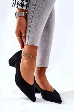 Czółenka Zamszowe|Czółenka Na Słupku><noscript><img width=