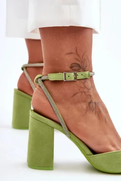 Czółenka Zamszowe|Czółenka Na Słupku><noscript><img width=