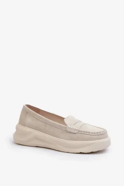 Loafersy Damskie|Mokasyny Na Platformie><noscript><img width=