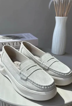 Loafersy Damskie|Mokasyny Na Platformie><noscript><img width=