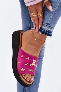 Klapki Na Platformie|Klapki Damskie Klasyczne><noscript><img width=