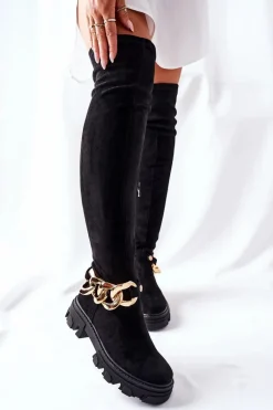 Kozaki Wiosenne|Kozaki Płaskie></noscript>Boto Zamszowe Kozaki Za Kolano Czarne Auckland