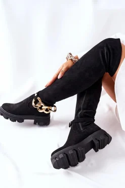 Kozaki Wiosenne|Kozaki Płaskie></noscript>Boto Zamszowe Kozaki Za Kolano Czarne Auckland