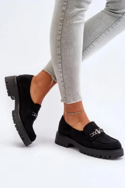 Loafersy Damskie|Mokasyny Płaskie><noscript><img width=