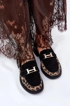 Loafersy Damskie|Mokasyny Płaskie><noscript><img width=