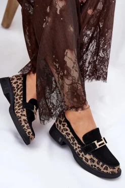 Loafersy Damskie|Mokasyny Płaskie><noscript><img width=