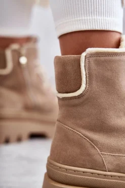 Botki Sznurowane|Botki Zimowe Damskie><noscript><img width=