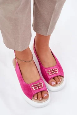 Sandały Na Koturnie><noscript><img width=