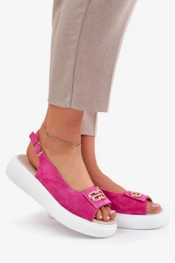 Sandały Na Koturnie><noscript><img width=